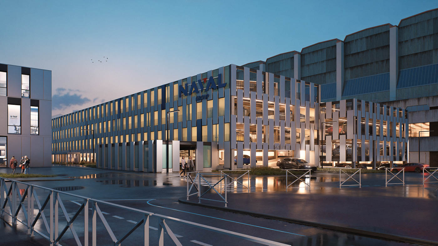 parking cherbourg naval